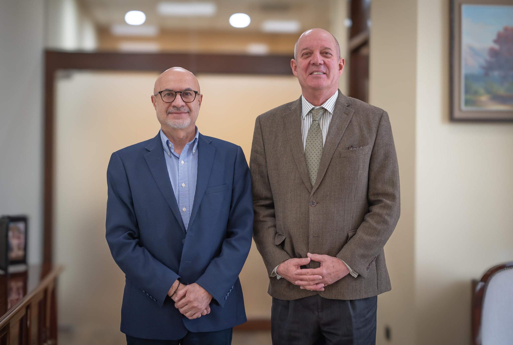 Visita del embajador de la República del Perú en Bolivia, Carlos Daniel Chávez-Taffur Schmidt