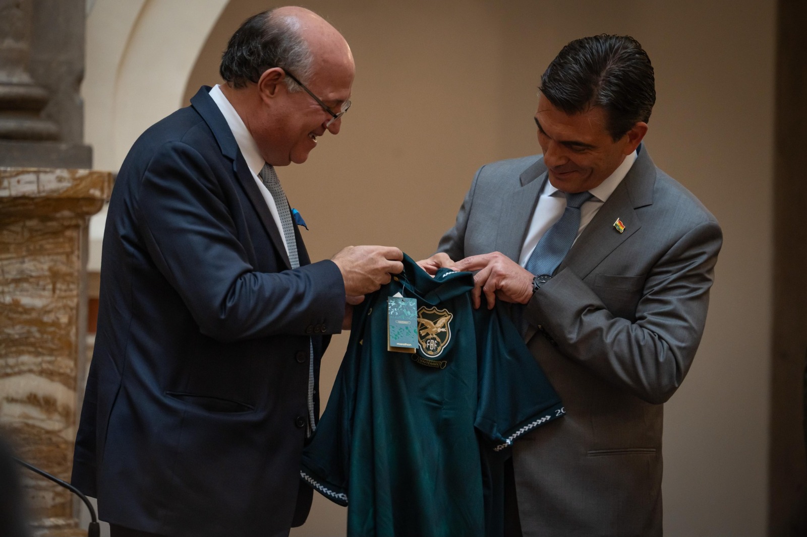 Visita del presidente del Banco Interamericano de Desarrollo (BID), Ilan Goldfajn, a Bolivia
