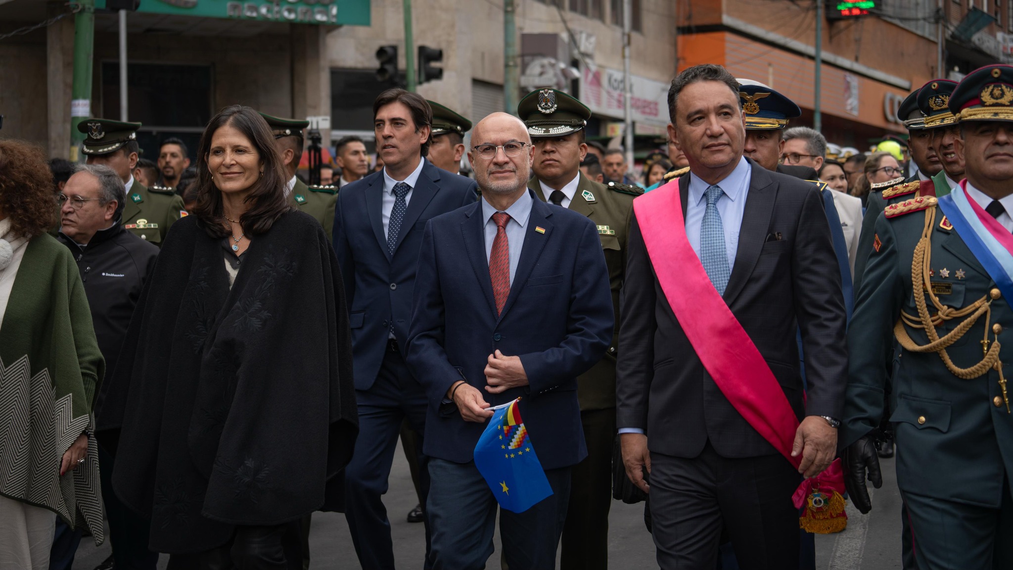 Acto cívico militar de traslado de los restos de Eduardo Abaroa