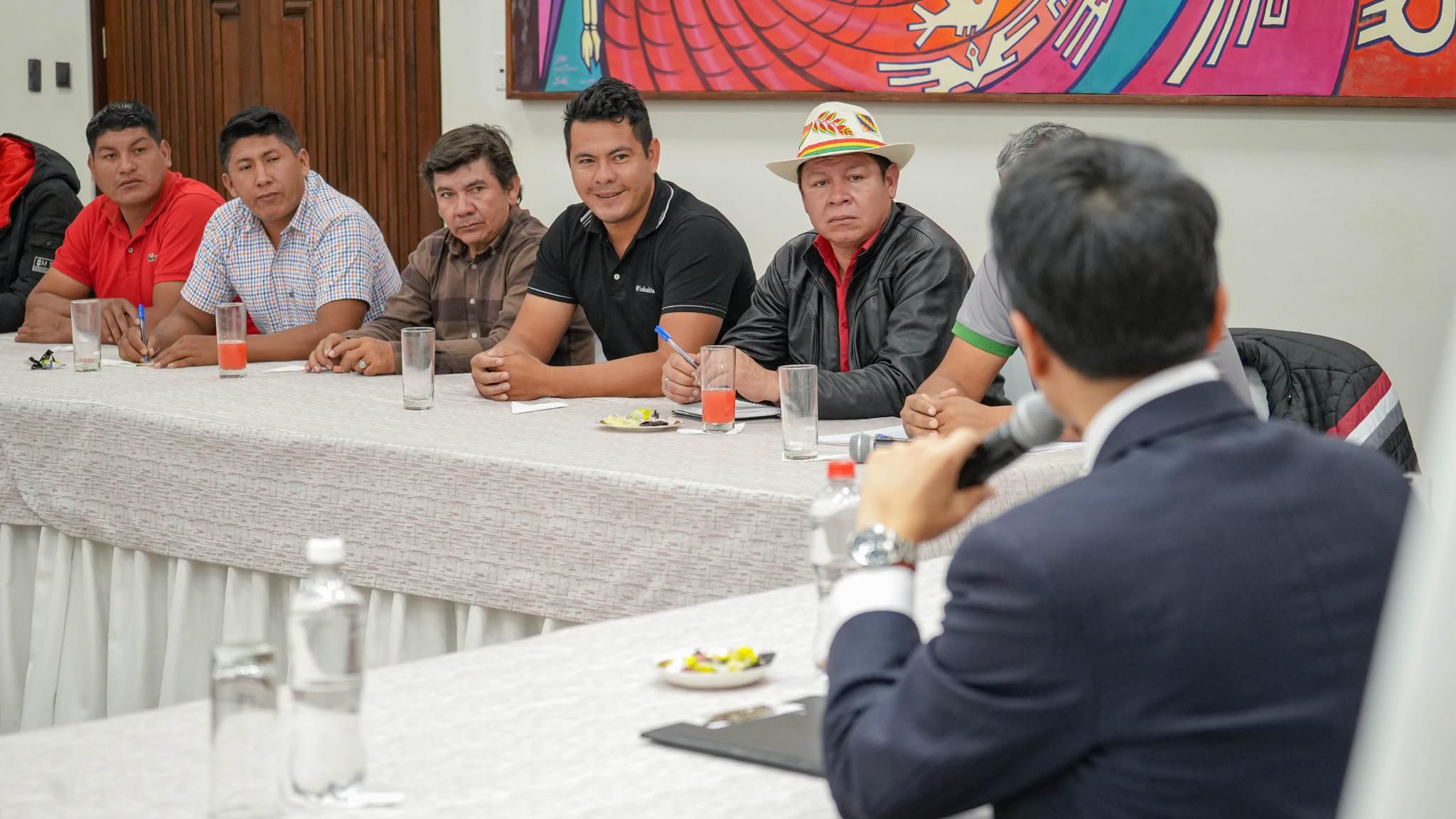 Reunión con el presidente Rodrigo Paz Pereira y la Comisión Agraria Departamental de Pando