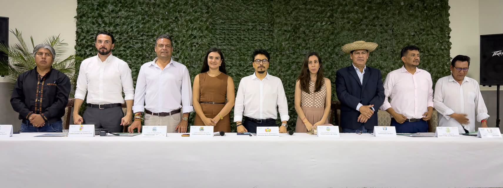 Reunión de la Agenda 50/50 en Cobija, Pando